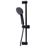 Matt Black Handheld Shower Set | Adjustable Rail, Flexible Hose