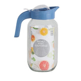 Urban Living High-Quality Glass Jug with Lid | 1.5L
