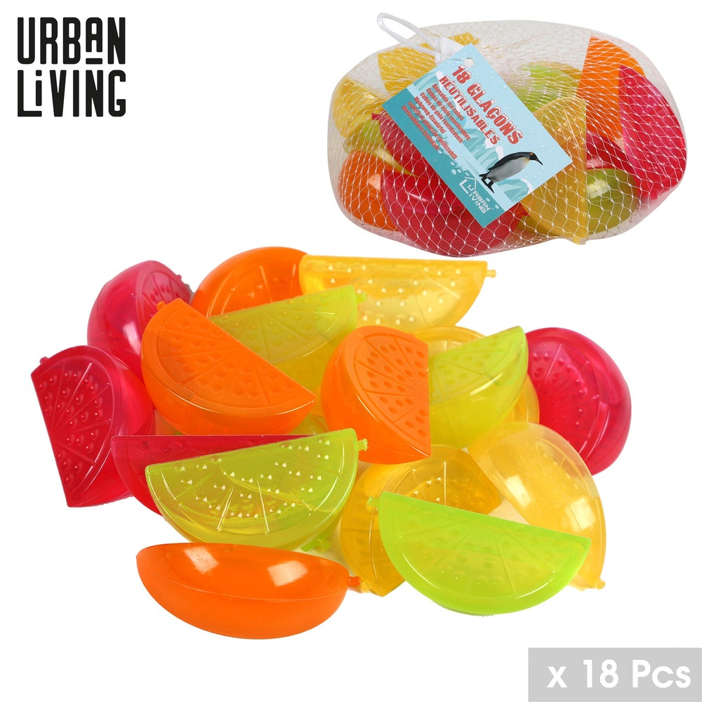Urban Living Lemon Ice Cubes - Reusable - Eco-Friendly
