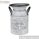 Sunnydays Rustic Milk Urn - Polka Dot - 25.5cm Height