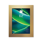Tallon Gold 5 x 7 Photo Frame | Portrait or Landscape, Glass Front