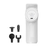 Carmen Cordless Mini-Massage Gun with Six Speeds and Four Heads