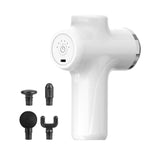 Carmen Cordless Mini-Massage Gun with Six Speeds and Four Heads