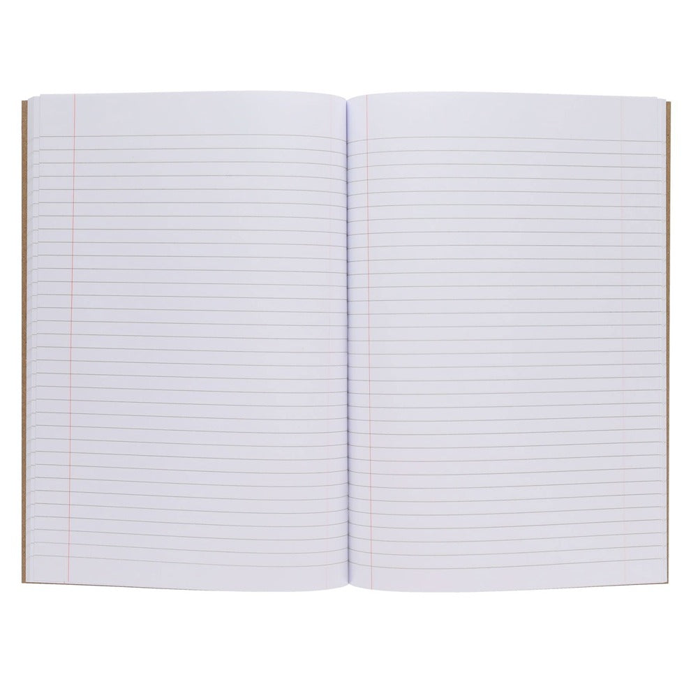 Ormond A4 120-Page Eco-Friendly Kraft Manuscript Book with Geometric Design