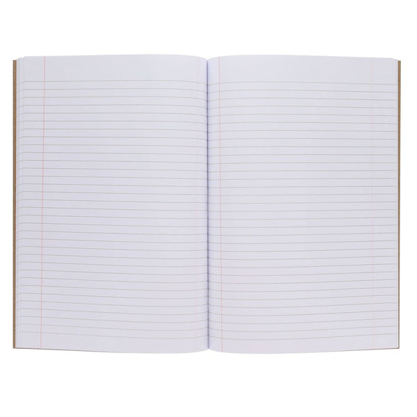 Ormond A4 120-Page Eco-Friendly Kraft Manuscript Book with Geometric Design