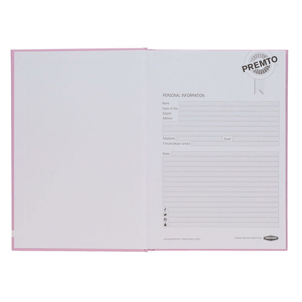 Premto A5 Hardback Notebook Multipack in Pastel Colors