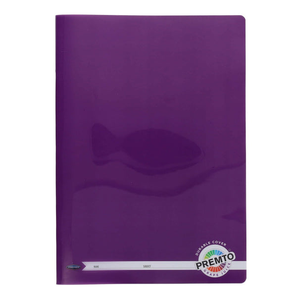 Premto A4 120pg Durable Cover M/script Book | Vibrant and Functional Notebook for Students and Professionals