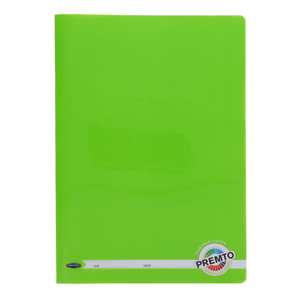 Premto A4 120pg Durable Cover M/script Book | Vibrant and Functional Notebook for Students and Professionals