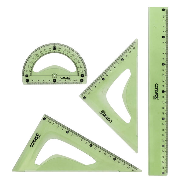 Sustainable Precision: Concept Eco Drawing | 4-Piece Set