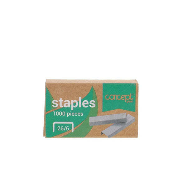 Concept Green Eco Mini Stapler Set with Staples