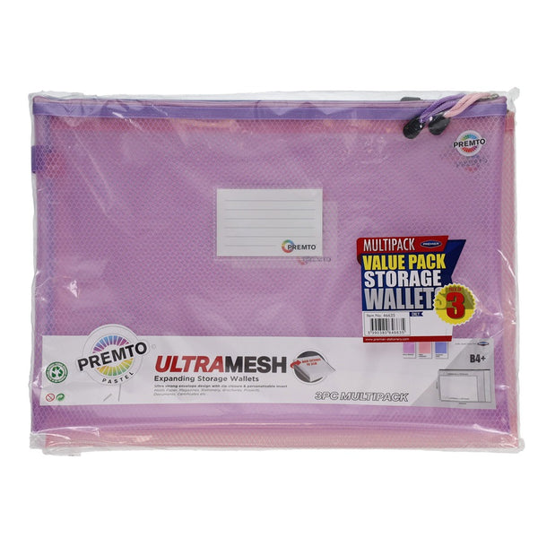 Premto Ultramesh Expanding Wallet B4+ | Pack of 3