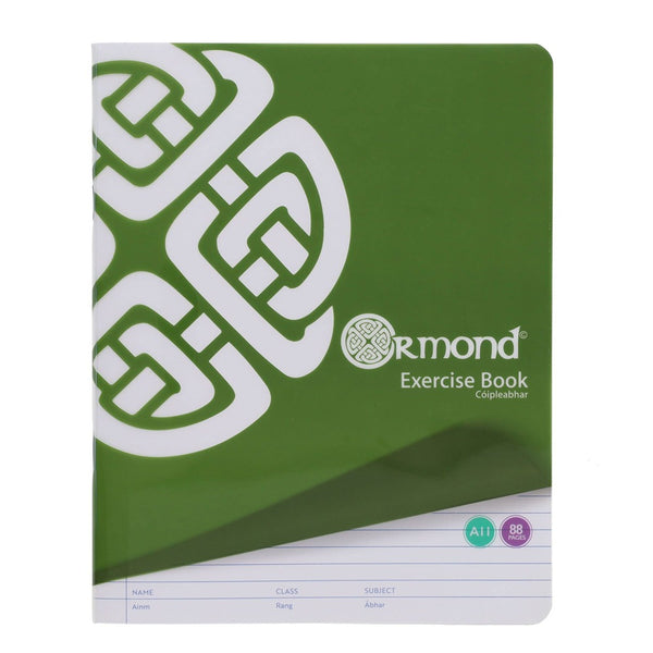 Ormond A11 88-Page Durable Exercise Notebook Pack