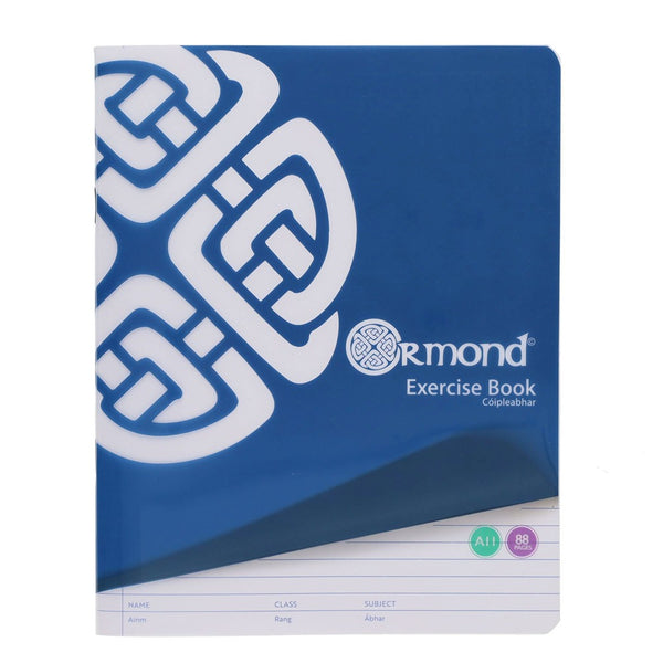 Ormond A11 88-Page Durable Exercise Notebook Pack