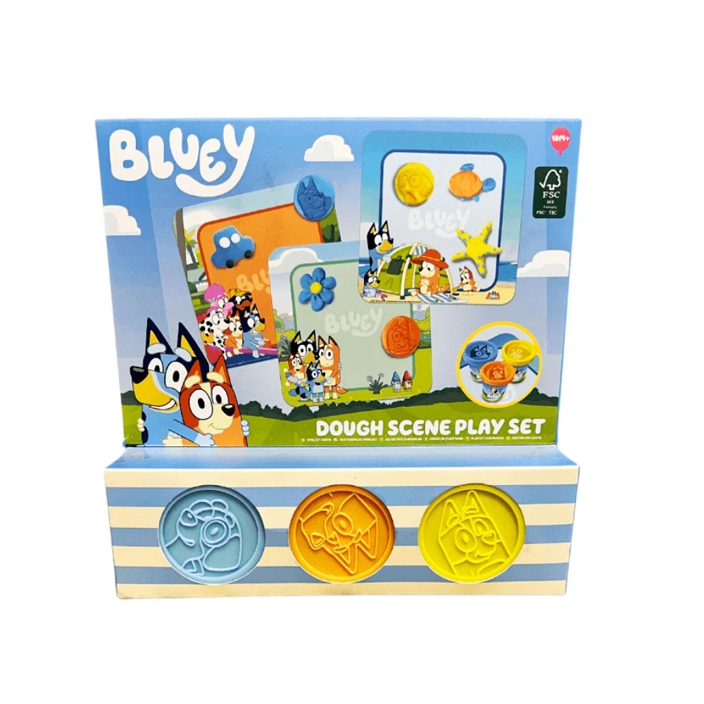 Bluey Dough Scene Play Set