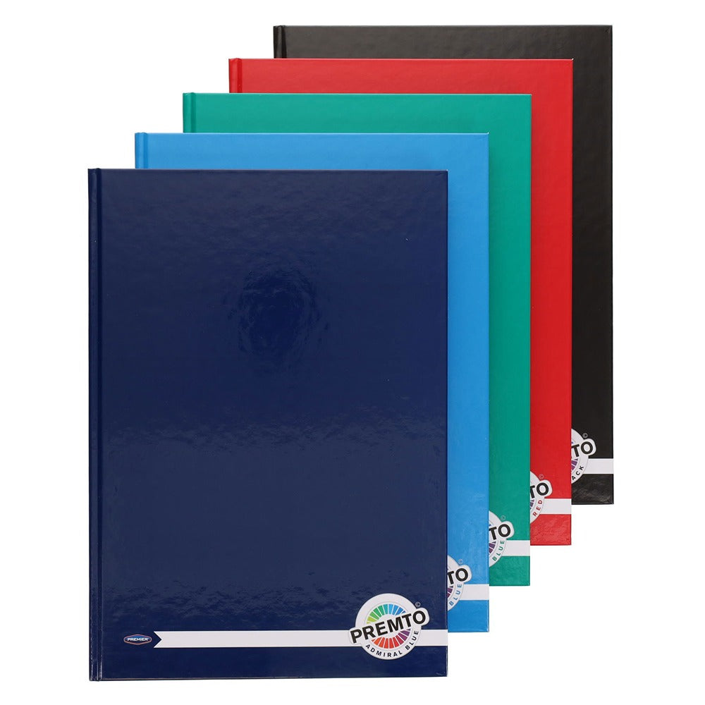 Premto Vibrant Hardback Notebooks | Pack of 5