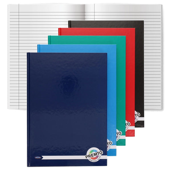 Premto Vibrant Hardback Notebooks | Pack of 5