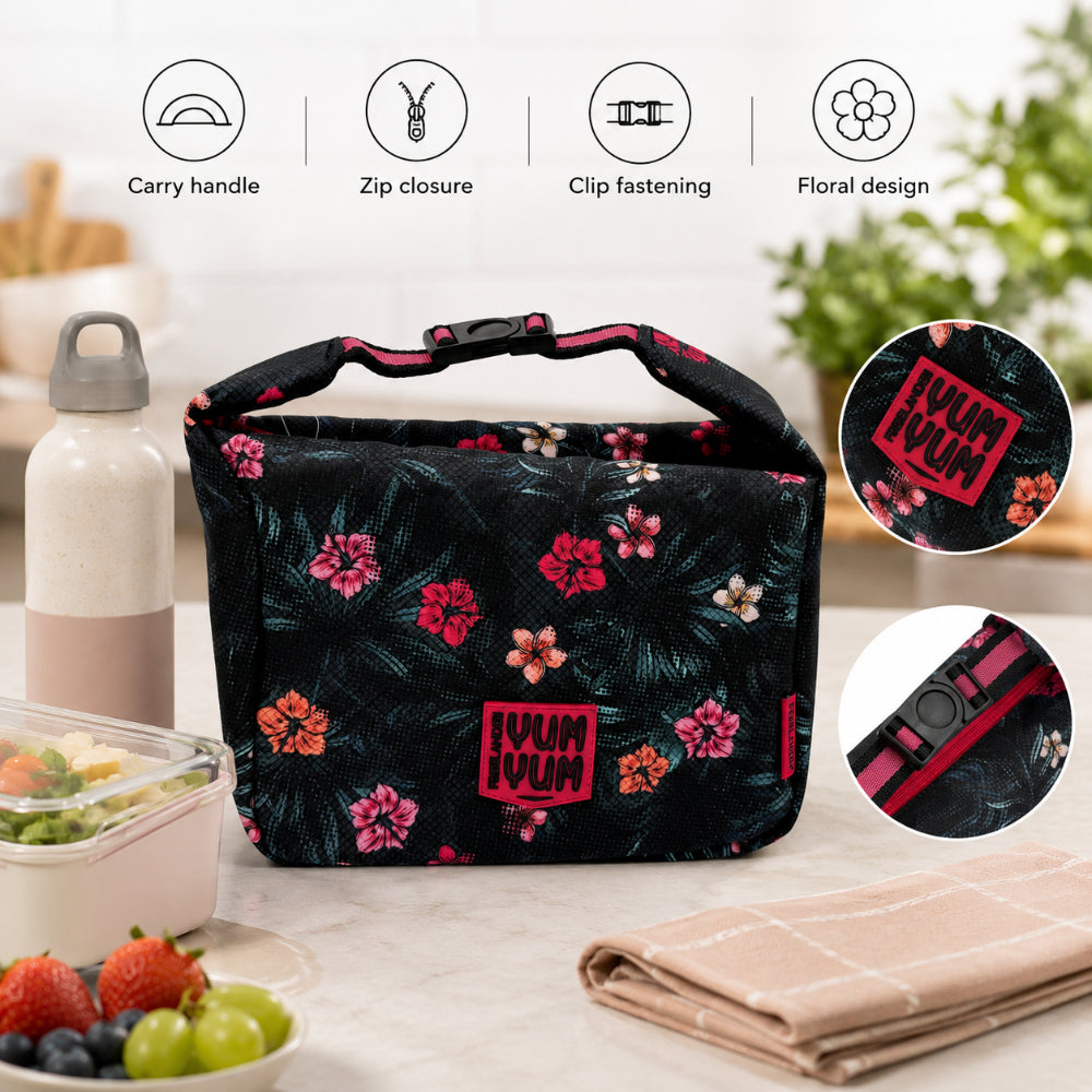 Freelander Yum Yum Clip Top Lunch Bag - Assorted Bold Print Designs