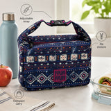 Freelander Yum Yum Clip Top Lunch Bag - Assorted Bold Print Designs