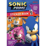 Sonic Prime Sticker Book | Reusable Stickers & Stand-Up Character