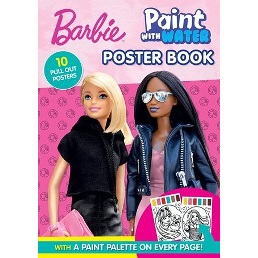 Barbie Paint with Water Activity Book | Paint with Water Pages