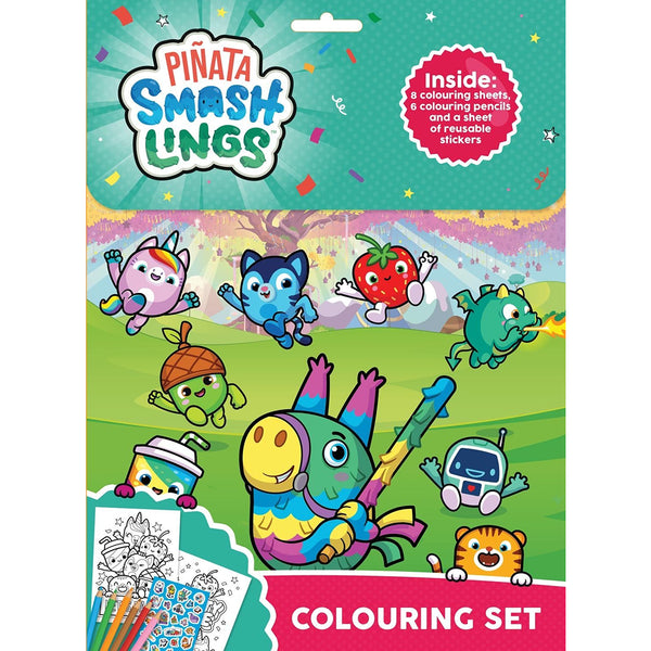 Piñata Smashlings Smashlings Colouring Set | Smashlings-Themed