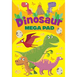 Alligator Dinosaur Magical Colouring Pad Activity Pad | Large Format, Portable