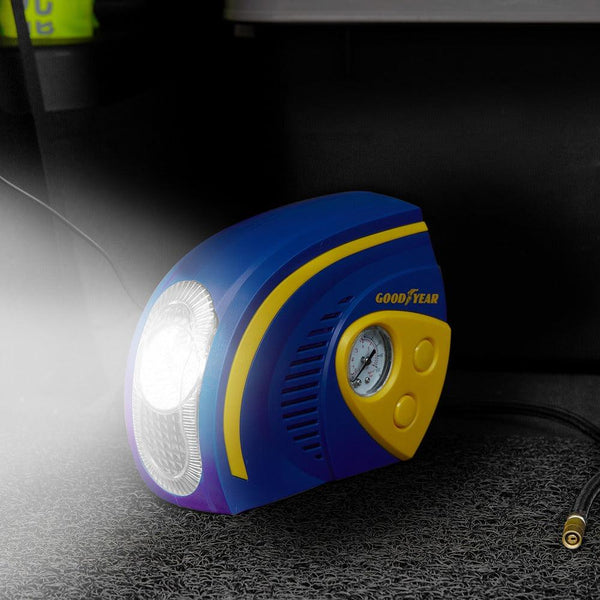 Goodyear Air Compressor | 12V 100psi Compact Design