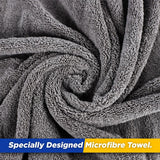 Goodyear Premium Microfiber Drying Towel | XL 90x60cm | Dual-Sided & Quick-Drying