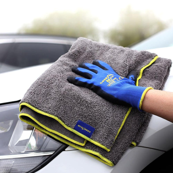 Goodyear Premium Microfiber Drying Towel | XL 90x60cm | Dual-Sided & Quick-Drying