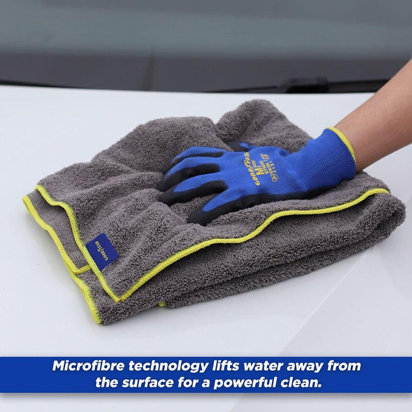 Goodyear Premium Microfiber Drying Towel | XL 90x60cm | Dual-Sided & Quick-Drying