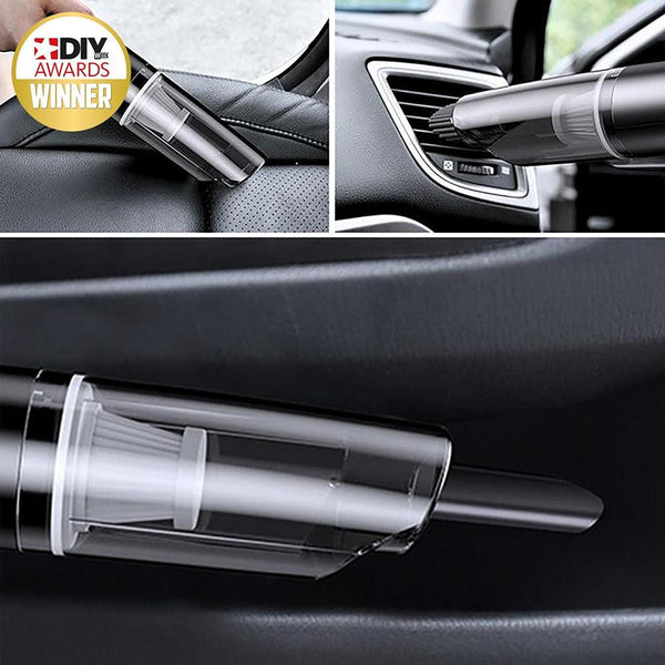 Goodyear Wet & Dry Cordless Vacuum Cleaner | USB Charging, Powerful Suction, Versatile Attachments