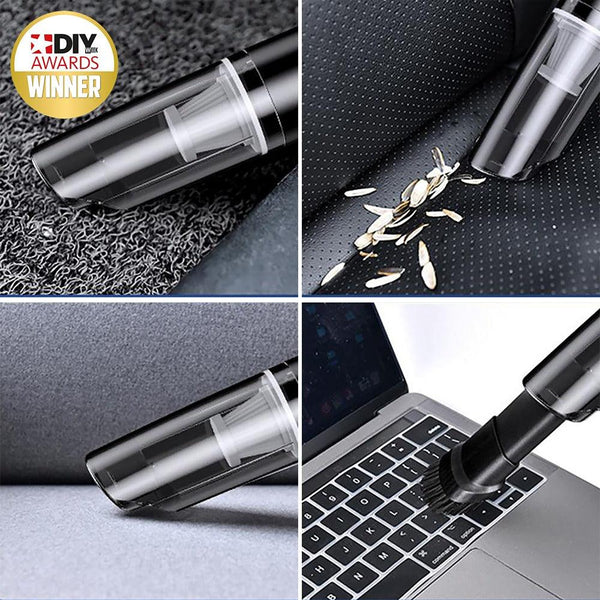 Goodyear Wet & Dry Cordless Vacuum Cleaner | USB Charging, Powerful Suction, Versatile Attachments