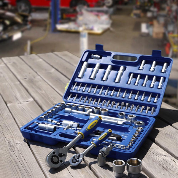 Goodyear 94 peices Socket Set | Precision Engineering & Ergonomic Grip