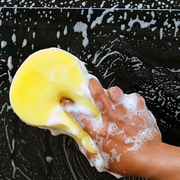 Goodyear Ergonomic High-Density Expanding Sponge | Vibrant Yellow
