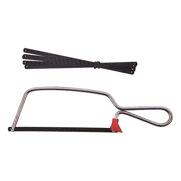 dekton junior hacksaw with blades  compact design
