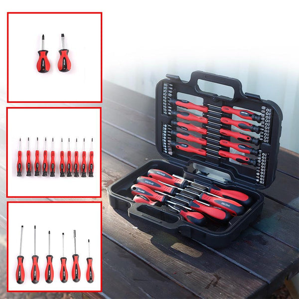 dekton screwdriver  bit set  58 piece