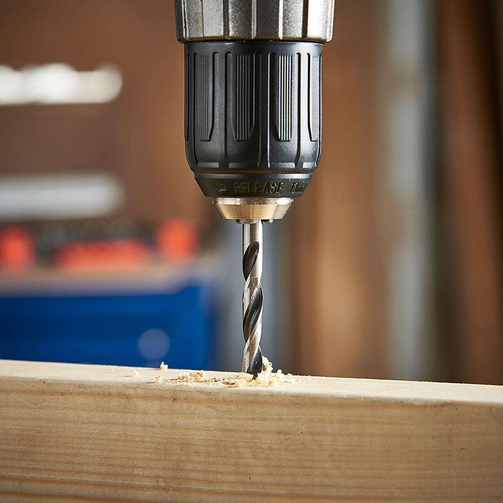 Dekton Pro Wood Drill Set | High-Quality Steel, 2-10mm