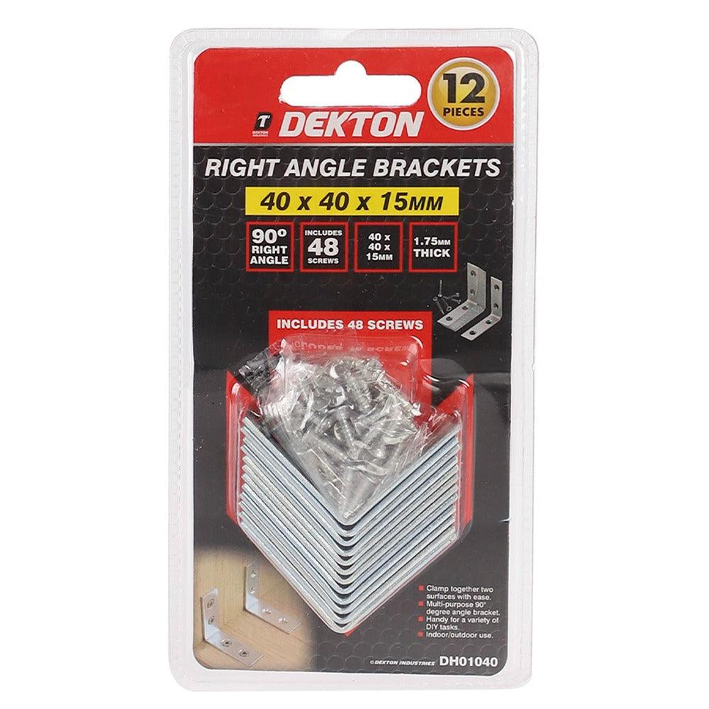 dekton right angle bracket  12 pack