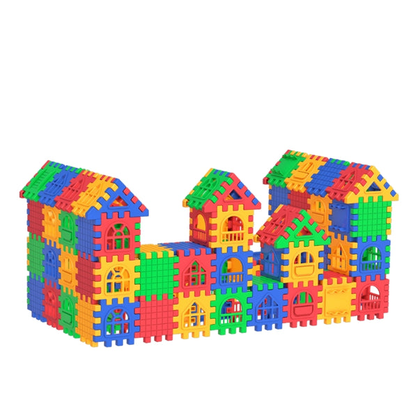 Dede Puzzle City 128-Piece Set | Educational City-Building Puzzle for Kids