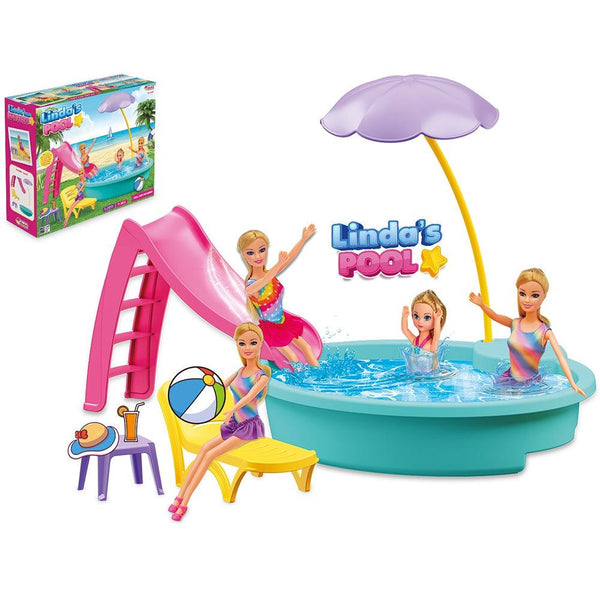 Dede Linda'S Pool | Interactive Water Play Set for Kids