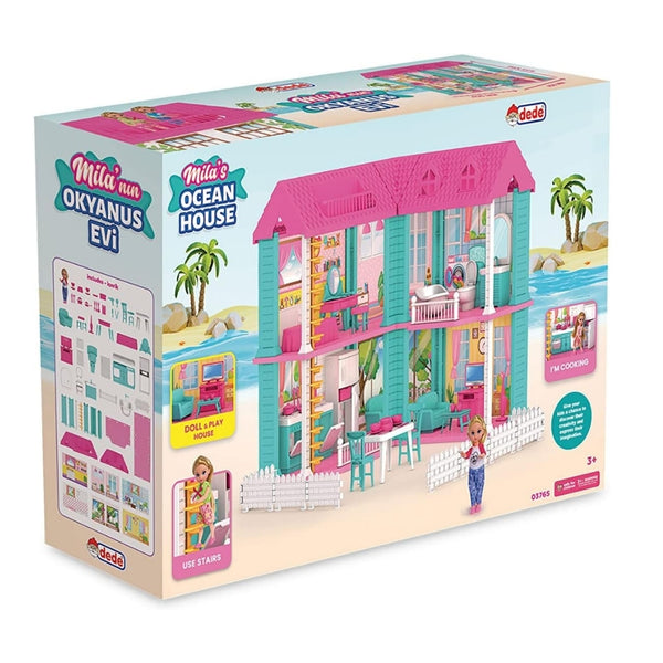 Dede Mila'S Ocean House | Interactive Ocean-Themed Playhouse for Kids