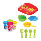 art craft kitchen dough play set  12pcs