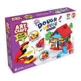 art craft dough house play set 