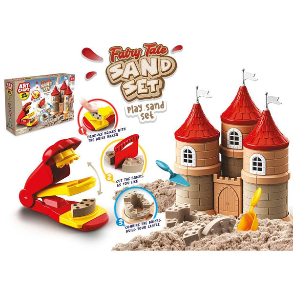 Art Craft Sand Castle Play Sand Set | Create Your Own Sand Kingdom
