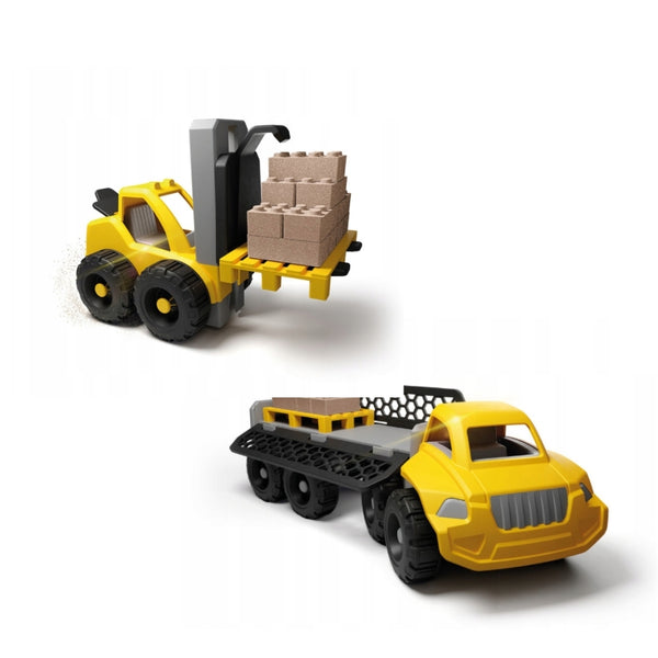 Art Craft Forklift Play Sand Set | Lift, Build, and Play