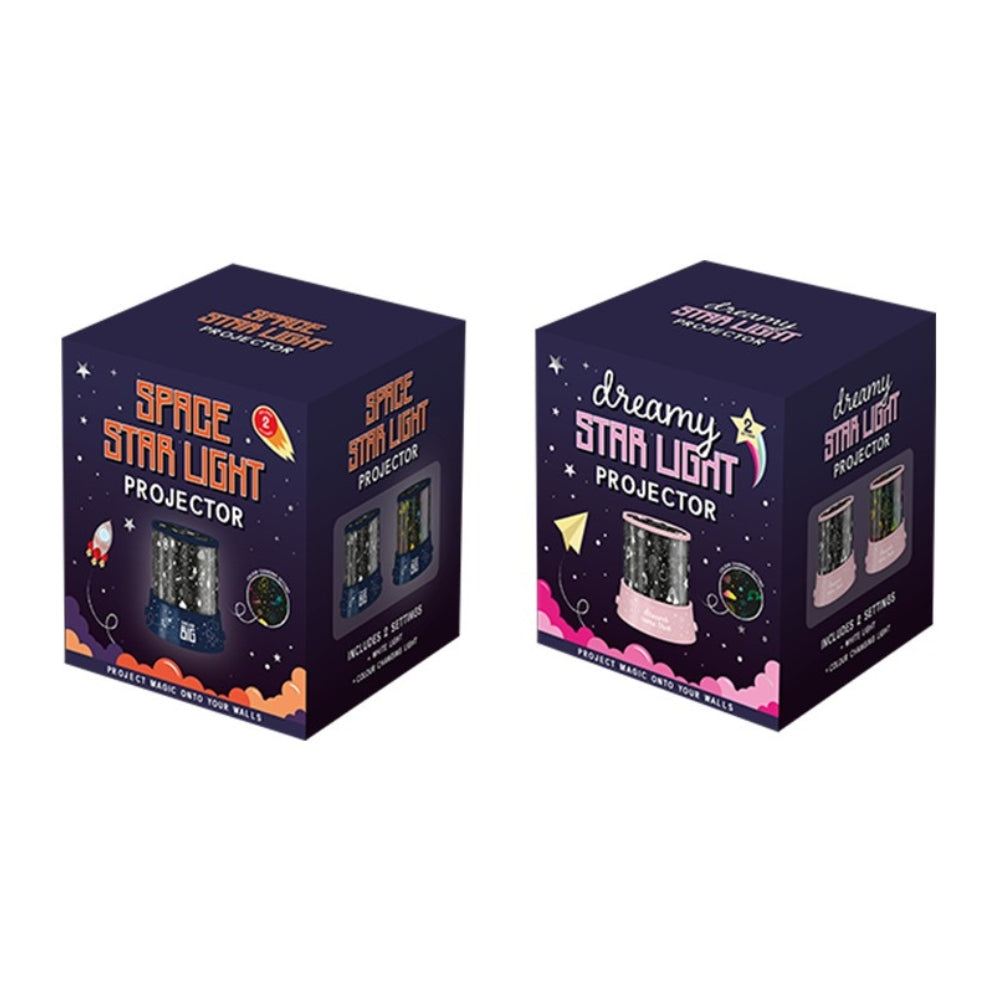 Gifts & Gadgets Night Light Projector Starry Sky | Dual Light Modes