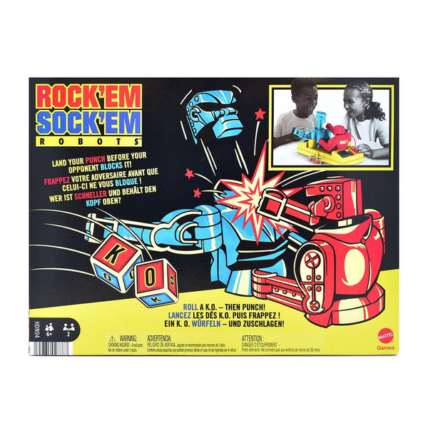 Rock 'Em Sock 'Em Robots Game