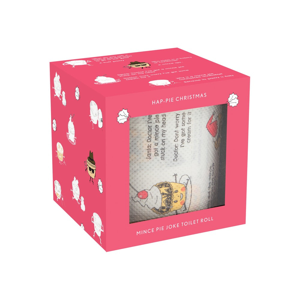 Christmas Mince Pie Joke Toilet Roll | Fun Festive Novelty