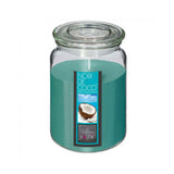 Atmosphera Coconut Scented Candle Jar with Lid | 510g, Glass