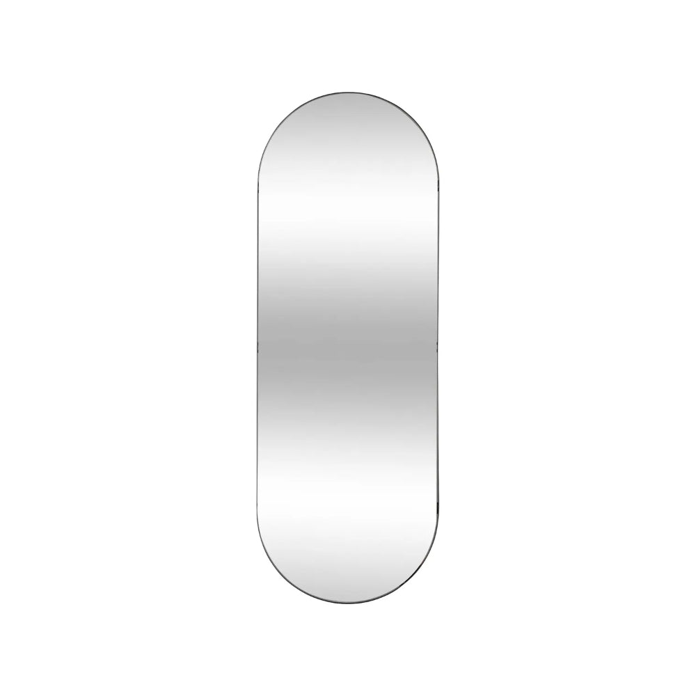 Atmosphera Séléna Pill Full-Length Mirror | Black Metal, 112cm